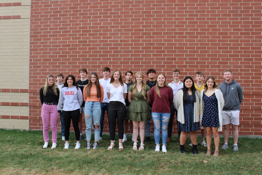 Carlisle High School Junior and Senior Prom Court